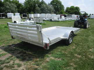 2021 Hillsboro 78x14  Aluminum Single Axle Utility AU7814
