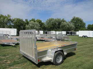 2021 RC Trailers 78x10  Aluminum Single Axle Utility ART6.5X10OULLX