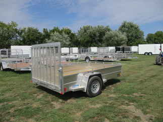2021 RC Trailers 78x10  Aluminum Single Axle Utility ART6.5X10OULLX
