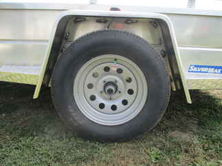 2021 RC Trailers 78x10  Aluminum Single Axle Utility ART6.5X10OULLX