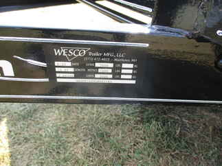 2020 Wesco 76x16 Utility