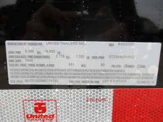 2021 United 8.5x18  Enclosed Cargo UXT-8.518TA70
