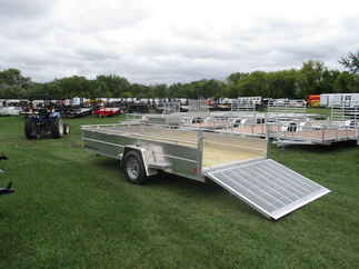 2021 RC Trailers 78x14  Aluminum Single Axle Utility ART6.5X14OULLX