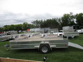 2021 RC Trailers 78x14  Aluminum Single Axle Utility ART6.5X14OULLX