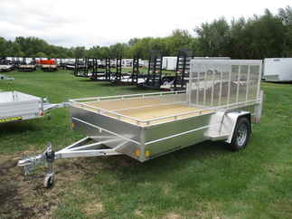 2021 RC Trailers 78x12  Aluminum Single Axle Utility ART6.5X12OULLX