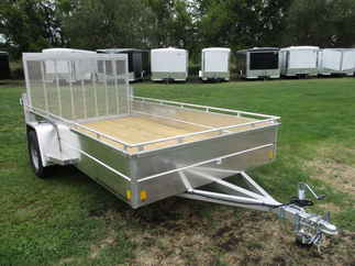 2021 RC Trailers 78x12  Aluminum Single Axle Utility ART6.5X12OULLX