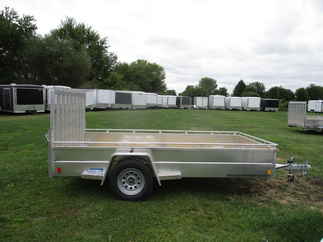 2021 RC Trailers 78x12  Aluminum Single Axle Utility ART6.5X12OULLX