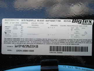 2021 Big Tex 102x40  Gooseneck 22GN-35BK+5MR