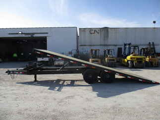 2021 PJ Trailer 102x22 T8 Equipment Deckover Tilt T8J2272BSTK