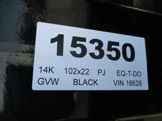 2021 PJ Trailer 102x22 T8 Equipment Deckover Tilt T8J2272BSTK