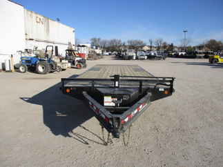 2021 PJ Trailer 102x24 T8 Equipment Deckover Tilt T8J2472BSTK