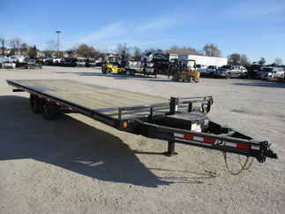 2021 PJ Trailer 102x24 T8 Equipment Deckover Tilt T8J2472BSTK
