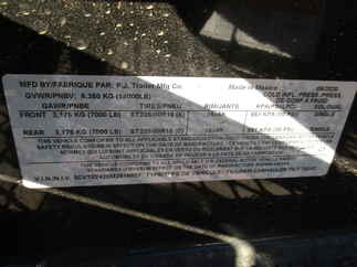 2021 PJ Trailer 102x24 T8 Equipment Deckover Tilt T8J2472BSTK