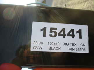 2021 Big Tex 102x40  Gooseneck 22GN-35BK+5MR