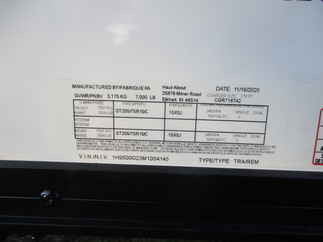 2021 Haul-About 7x16  Enclosed Cargo CGR716TA2