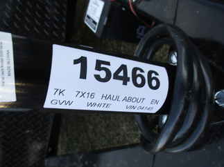2021 Haul-About 7x16  Enclosed Cargo CGR716TA2