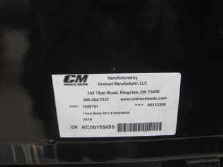 AS IS CM 9.3 x 92 SK Truck Bed