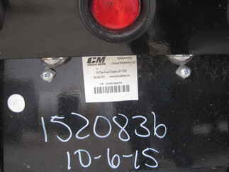 AS IS CM 9.3 x 92 SK Truck Bed