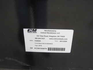 AS IS CM 9.3 x 92 SK Truck Bed