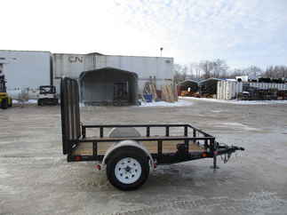 2019 PJ Trailer 60x8 U6 Single Axle Utility U620831DSGK