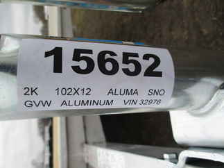 2022 Aluma 102x12  Snowmobile 8612D-S-R-12SL