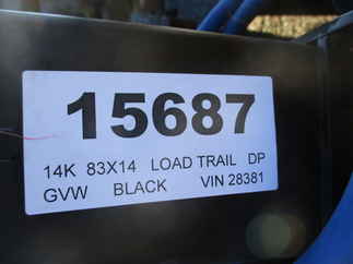 2021 Load Trail 83x16  Dump DT8316072SS