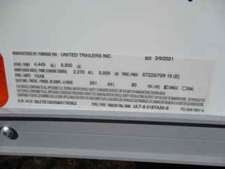2021 United 8.5x18  Enclosed Car Hauler ULT-8.518TA50-S