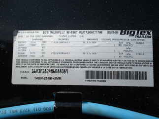 2021 Big Tex 102x30  Gooseneck 14GN-25BK+5MR