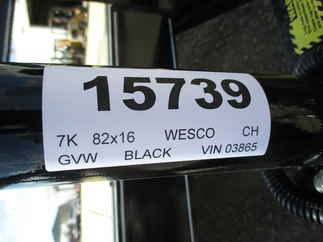 2021 Wesco 82x16 Car Hauler