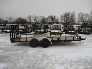 2021 PJ Trailer 83x18 UL Utility UL21832CSFKT