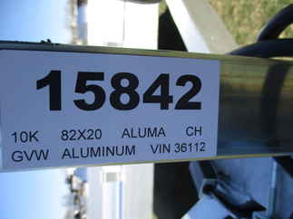 2022 Aluma 82x20  Car Hauler 8220H-TILT-TA-EL-RTD