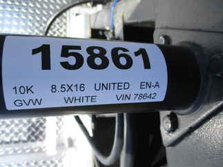 2021 United 8.5x16  Enclosed Car Hauler UXT-8.516TA52