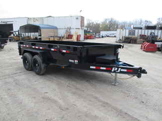 2021 PJ Trailer 83x14 DG Dump DGA1472BSSK