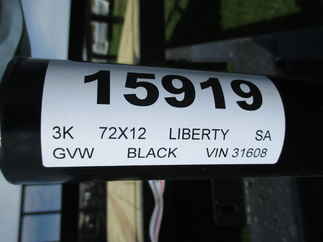 2021 Liberty 72x12  Single Axle Utility LU3K72X12C4