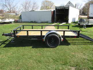 2021 PJ Trailer 60x10 U6 Single Axle Utility U621031DSGK