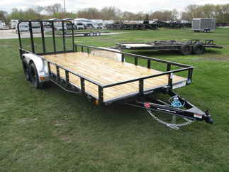 2021 PJ Trailer 83x18 UL Utility UL21832ESBK