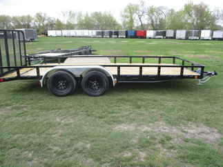 2021 PJ Trailer 83x18 UL Utility UL21832ESBK