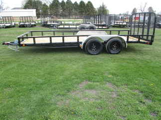 2021 PJ Trailer 83x18 UL Utility UL21832ESBK