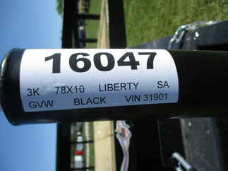 2021 Liberty 78x10  Single Axle Utility LU3K78X10C4