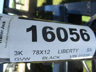 2021 Liberty 78x12  Single Axle Utility LU3K78X12C4