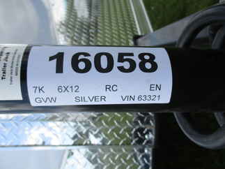 2021 RC Trailers 6x12  Enclosed Cargo RDLX 6X12TA2