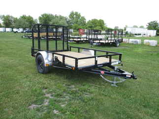 2022 PJ Trailer 77x10 U7 Single Axle Utility U721031DSFKT