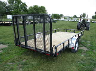 2022 PJ Trailer 77x14 U7 Single Axle Utility U721431DSFKT