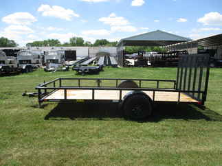 2021 Big Tex 83x14  Single Axle Utility 35SA-14XBK4RG