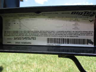 2021 Big Tex 83x14  Single Axle Utility 35SA-14XBK4RG
