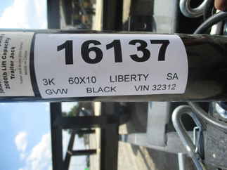 2021 Liberty 60x10  Single Axle Utility LU3K60X10C4