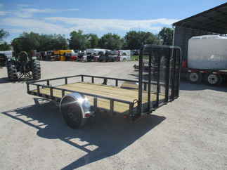 2022 PJ Trailer 83x12 U8 Single Axle Utility U821231DSFKT