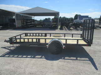 2022 PJ Trailer 77x14 U7 Single Axle Utility U721431DSGKA