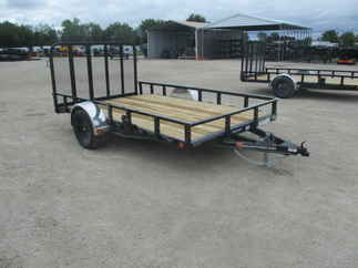 2022 PJ Trailer 83x12 U8 Single Axle Utility U821231DSBKT