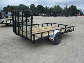 2022 PJ Trailer 83x12 U8 Single Axle Utility U821231DSBKT